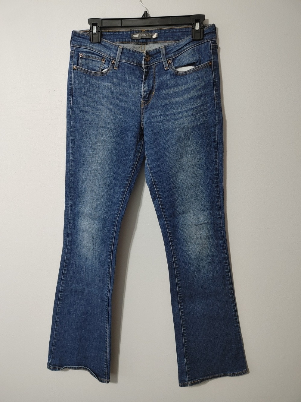 Levi's Slight Curve Classic Rise Blue Boot Flare Jeans Medium 6/28